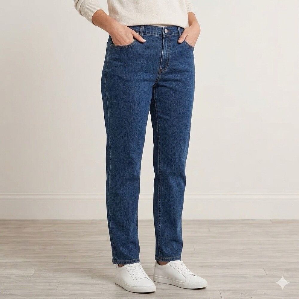 Levi’s 550 Relaxed Fit Tapered Medium Wash High Rise Blue Jeans Women’s Size 12